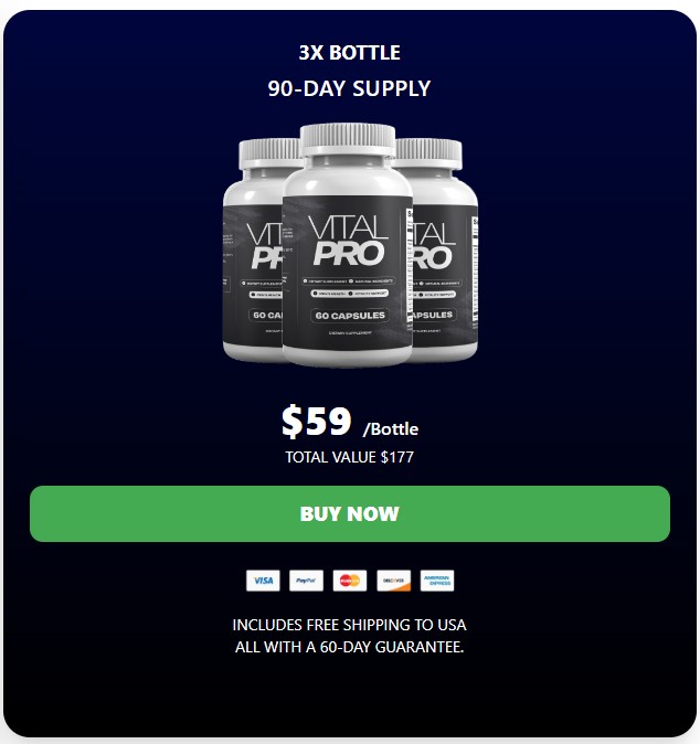 VitalPro 3 Bottle Price